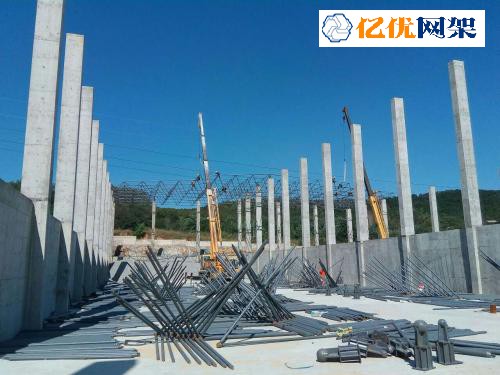 邯郸料棚网架设计